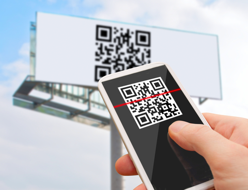 out of home advertising and mobile QR code