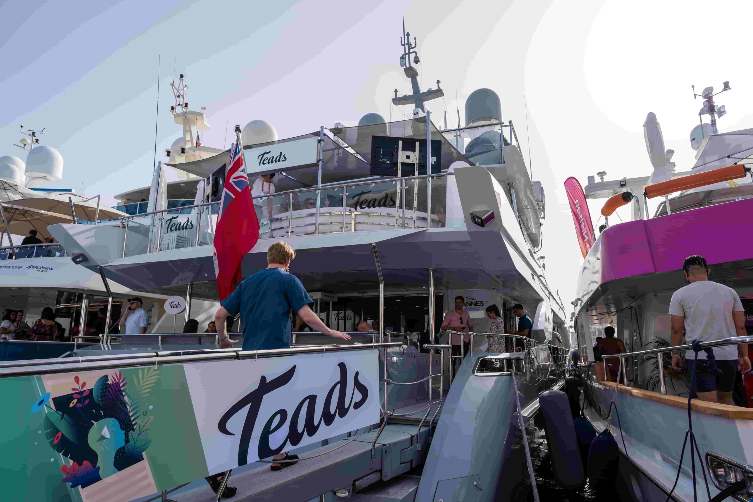 The Teads Yacht at Cannes Advertising Festival